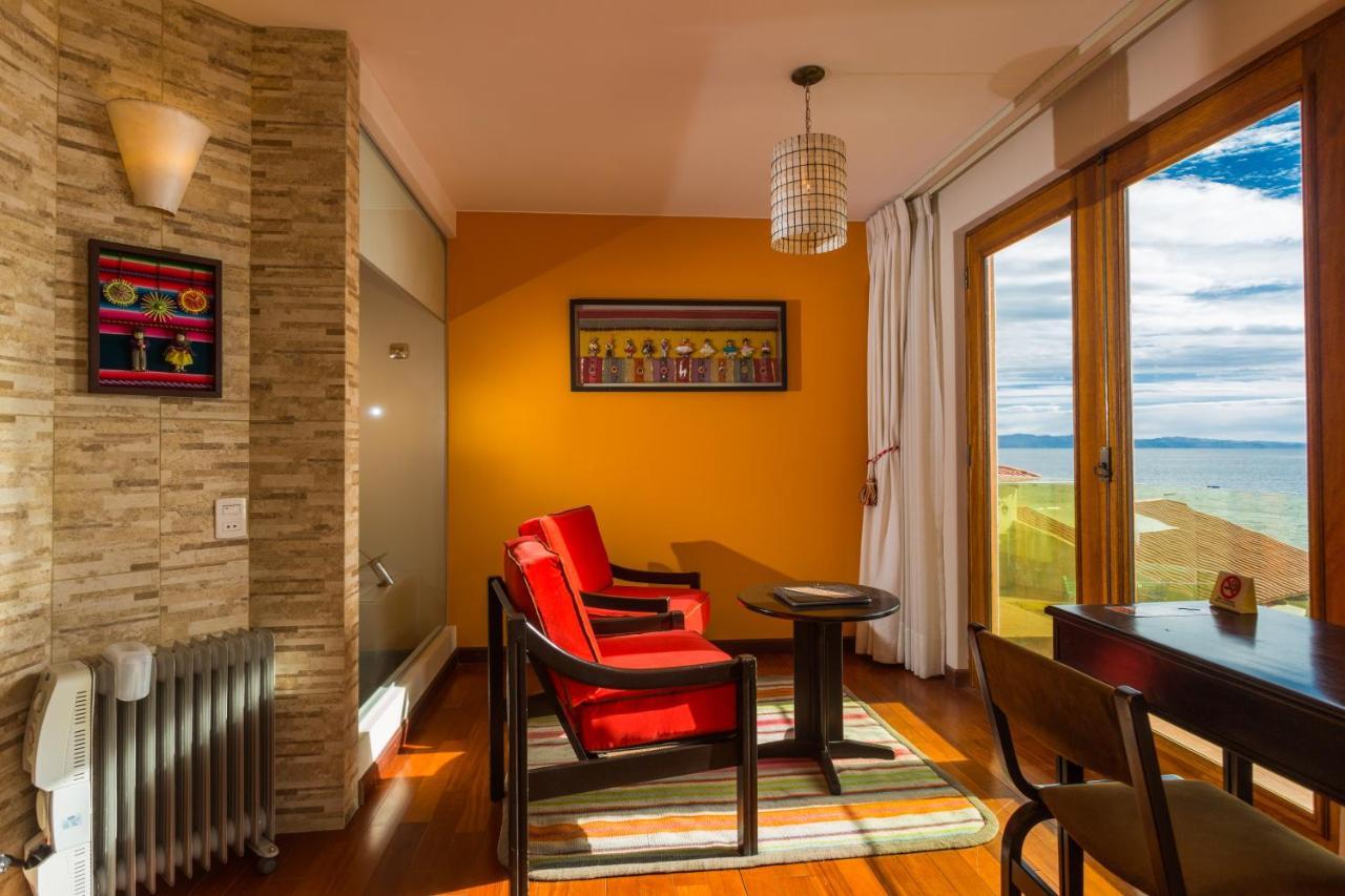 Hotel Rosario Lago Titicaca Copacabana  Exterior foto