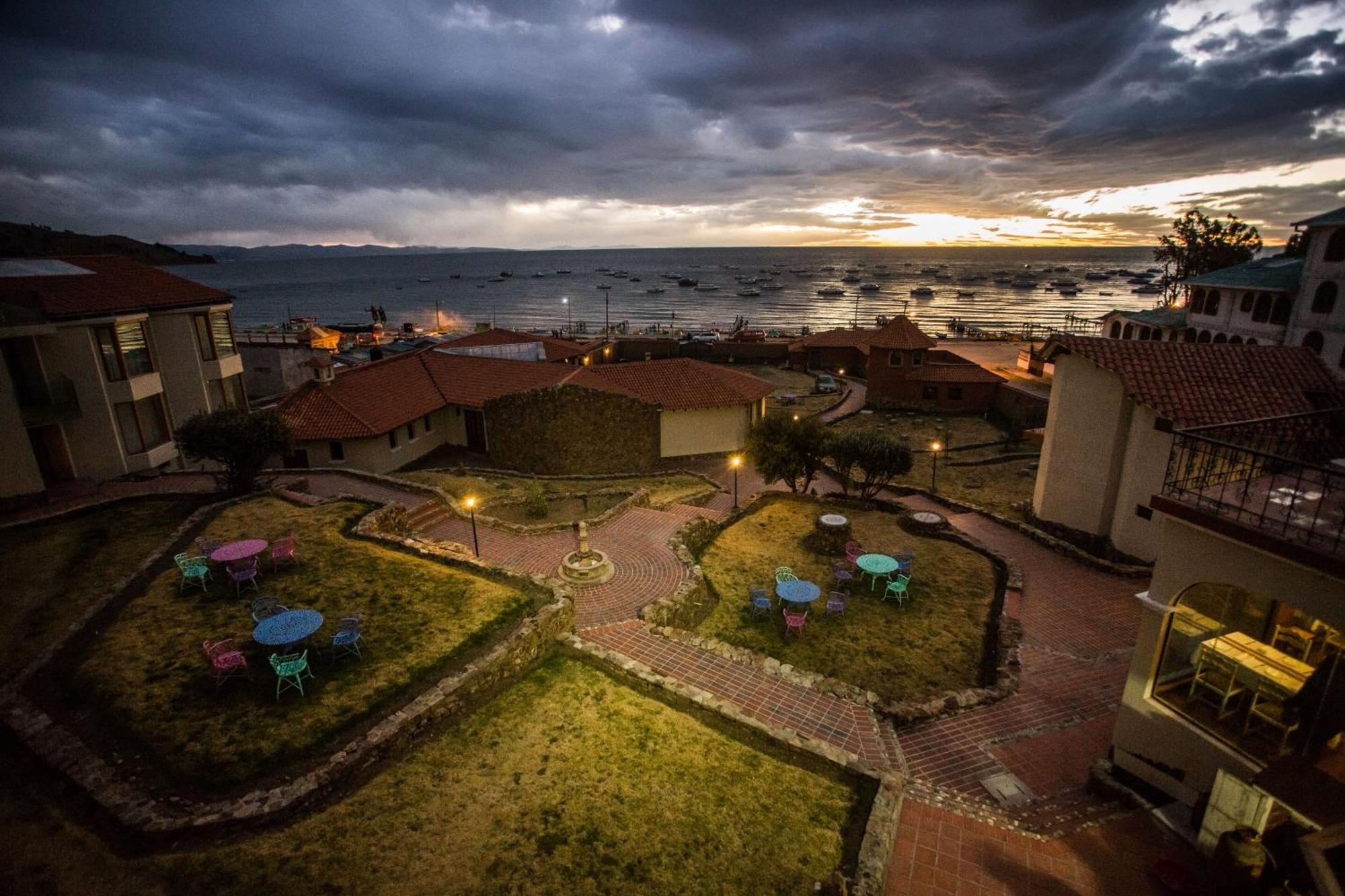 Hotel Rosario Lago Titicaca Copacabana  Exterior foto