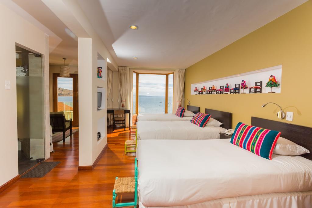 Hotel Rosario Lago Titicaca Copacabana  Exterior foto