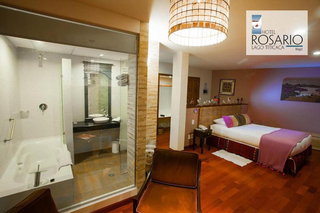 Hotel Rosario Lago Titicaca Copacabana  Cameră foto